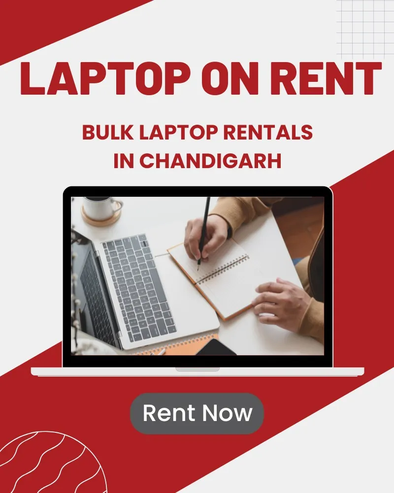 Laptop on rent in Chandigarh