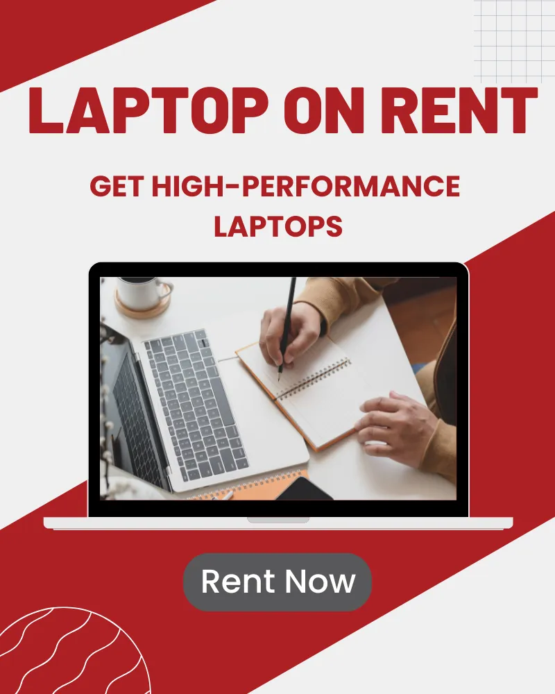 Laptop on Rent in Faridabad