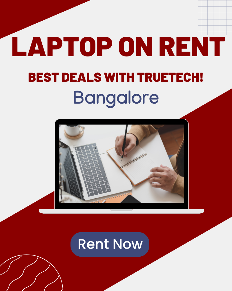 Laptop on Rent Bangalore