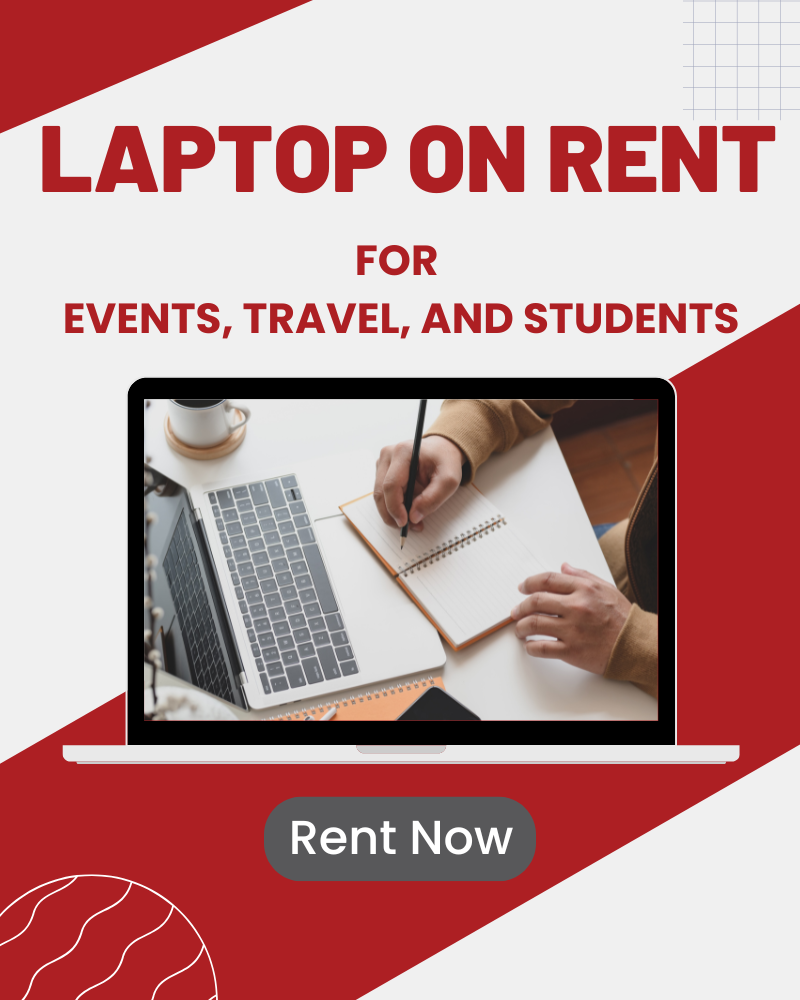 Laptop on Rent chennai