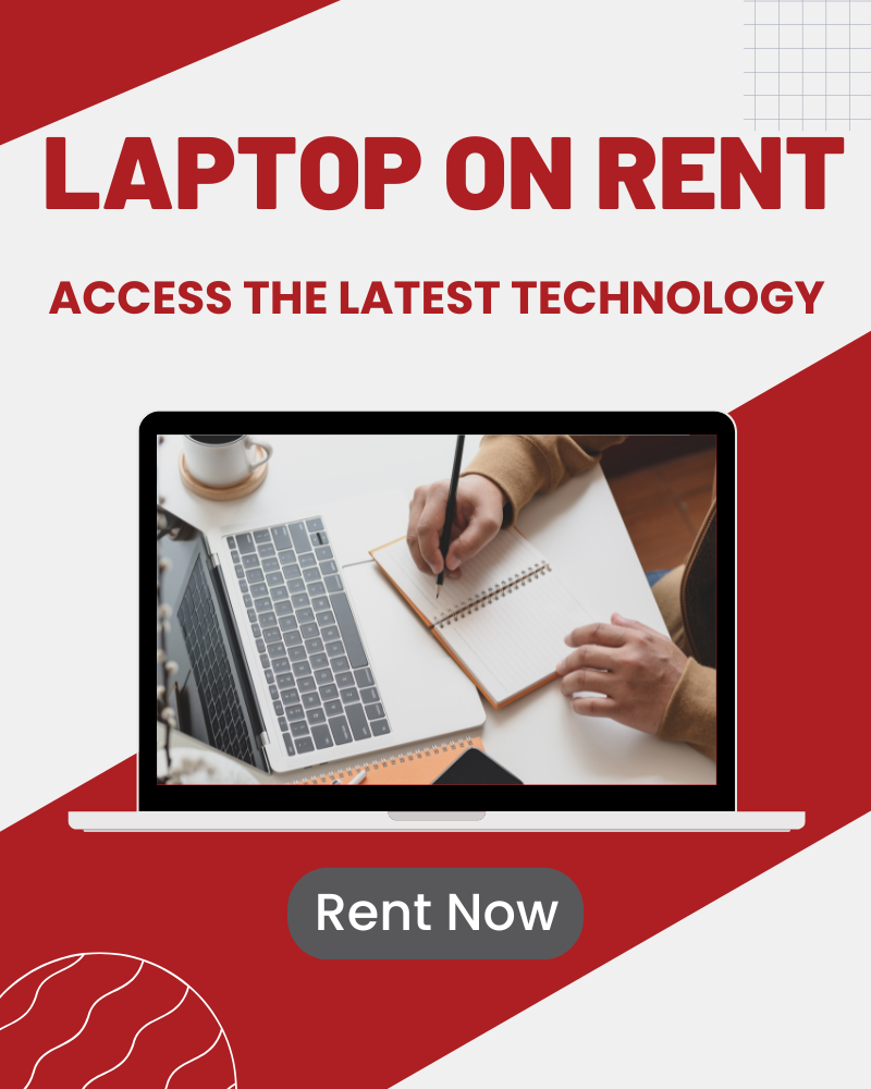 Laptop on Rent Faridabad